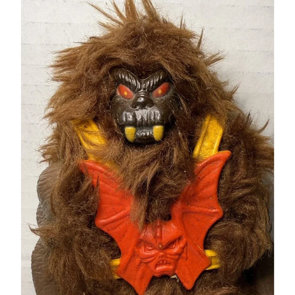 RARE 1985 MOTU Grizzlor Dark Face Variant Horde Figure He-Man Mattel VTG
